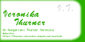 veronika thurner business card